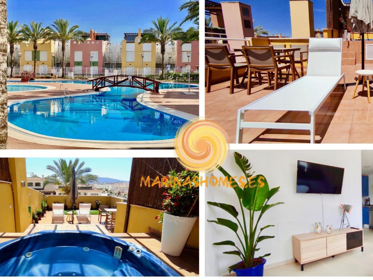 Appartamento Agua Marinas - Tu ático con Jacuzzi Privado! Vera Esterno foto